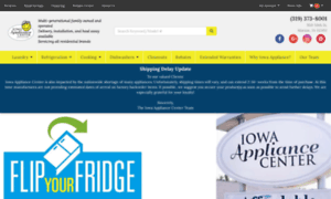 Iowaappliancecenter.com thumbnail