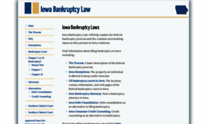 Iowabankruptcylaw.com thumbnail