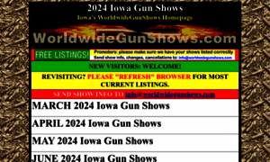 Iowagunshows.net thumbnail