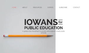 Iowansforpubliceducation.org thumbnail