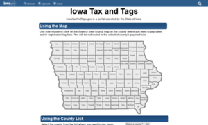 Iowataxandtags.gov thumbnail