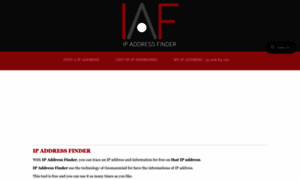 Ip-address-finder.com thumbnail