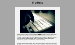 Ip-adress.se thumbnail