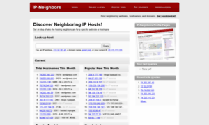 Ip-neighbors.com thumbnail