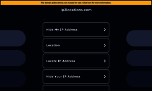 Ip2locations.com thumbnail