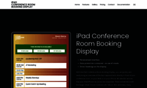 Ipad-conference-room-booking-display.com thumbnail