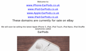 Ipad-earpods.co.uk thumbnail