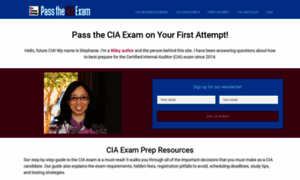 Ipasstheciaexam.com thumbnail