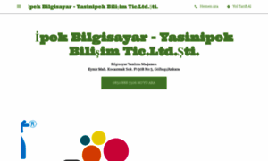 Ipek-bilgisayar-yasinipek-bilisim.business.site thumbnail