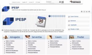 Ipesp.sp.gov.br thumbnail