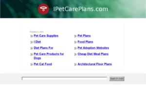 Ipetcareplans.com thumbnail