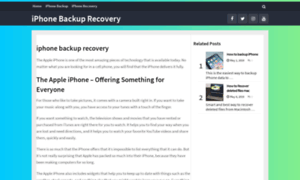 Iphone-backup-recovery.com thumbnail