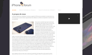 Iphone-forum.fr thumbnail