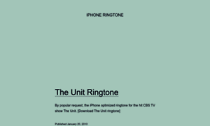Iphone-ringtone.com thumbnail