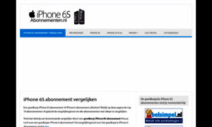 Iphone6sabonnementen.nl thumbnail