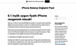 Iphonebataryadegisimifiyat.wordpress.com thumbnail