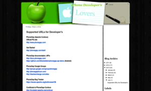 Iphonefordevelopers.blogspot.in thumbnail