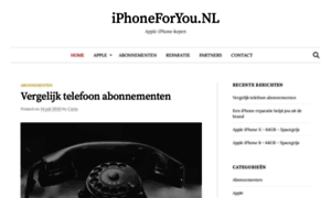 Iphoneforyou.nl thumbnail