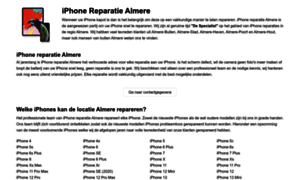 Iphonereparatiesalmere.nl thumbnail