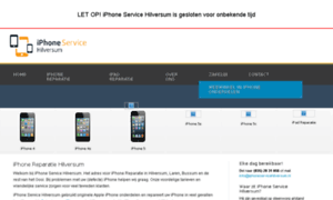 Iphoneservicehilversum.nl thumbnail