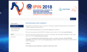 Ipin2018.sciencesconf.org thumbnail