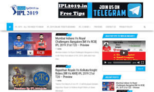 Ipl2019.in thumbnail