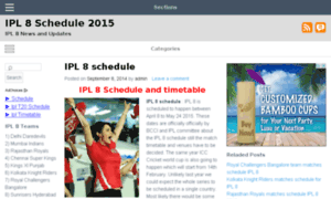 Ipl8schedule.in thumbnail