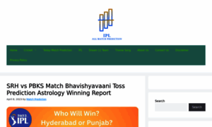 Iplallmatchpredictions.com thumbnail