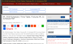 Iplschedule.org.in thumbnail