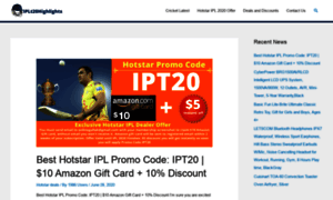 Iplt20highlights.com thumbnail