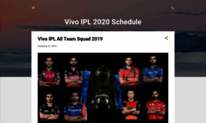 Iplt20schedule2020.blogspot.com thumbnail