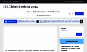 Iplticketbooking.co.in thumbnail