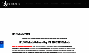 Ipltickets.net thumbnail