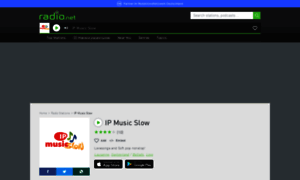 Ipmusicslow.radio.net thumbnail