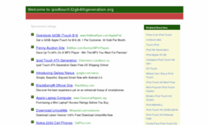 Ipodtouch32gb4thgeneration.org thumbnail