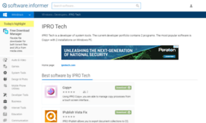 Ipro-tech.software.informer.com thumbnail