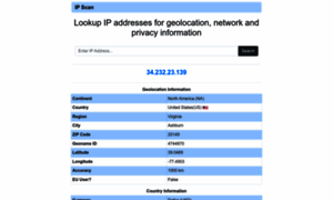 Ipscan.me thumbnail