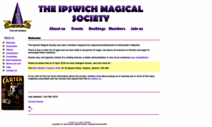 Ipswichmagicalsociety.co.uk thumbnail