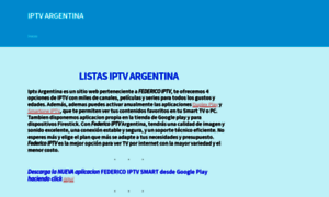 Iptvargentina.store thumbnail