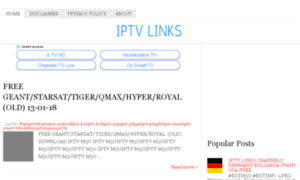 Iptvsatlinks.info thumbnail