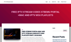 Iptvxtreamcodes.com thumbnail