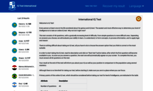 Iq-test-international.org thumbnail