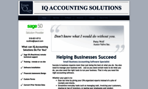 Iqaccountingsolutions.com thumbnail