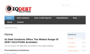 Iqdebtsolutions.co.za thumbnail