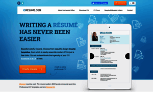 Iqresume.com thumbnail