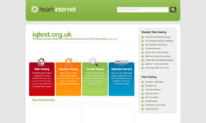 Iqtest.org.uk thumbnail