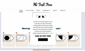 Iqtestfreeonline.weebly.com thumbnail