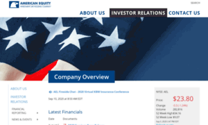 Ir.american-equity.com thumbnail