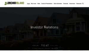 Ir.orchidislandcapital.com thumbnail