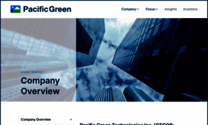 Ir.pacificgreentechnologies.com thumbnail